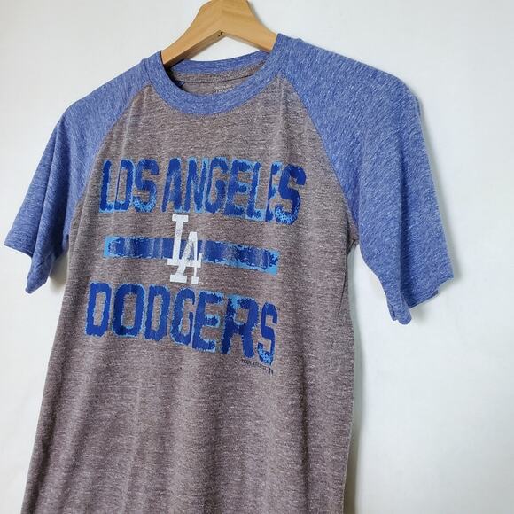 MLB | Los Angeles Dodgers Soft Heather Raglan Tee - Picture 2 of 5